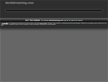 Tablet Screenshot of forum.devilstreaming.com